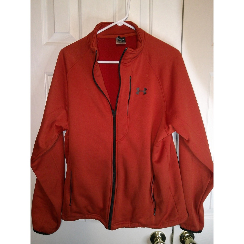 Under‎ Armour Full Zip Jacket Heavyweight Running Athletic Warmup Medium